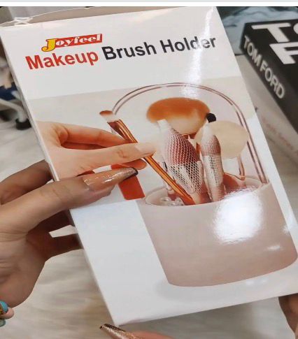 Rotating Makeup Brush Holder